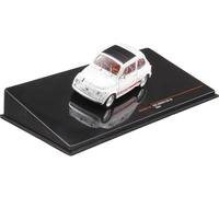 MODELLINO IN SCALA COMPATIBILE CON FIAT ABARTH 595 SS 1957 WHITE 1:43 IXO MODEL CLC484
