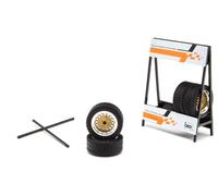 MODELLINO IN SCALA COMPATIBILE CON SET 4 WHEELS LADA VFTS MET.GREY 1:18 IXO MODEL 18SET024