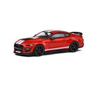 MODELLINO IN SCALA COMPATIBILE CON SHELBY MUSTANG GT 500 2020 RED 1:43 SOLIDO SL4311502