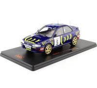 MODELLINO IN SCALA COMPATIBILE CON SUBARU IMPREZA 555 WRC N.5 RALLY TOUR DE CORSE 1995 SAINZ/MOYA 1:24 IXO MODEL 24RAL028A