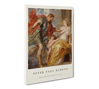Modello By Peter Paul Rubens Canvas Print | Gallery Wrapped 30mm Frame Wall Art | 20x14 inches | Ready to Hang | Classic Picture | Living Room Bedroom Lounge Office