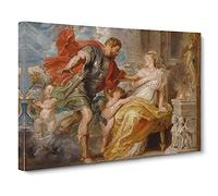 Modello By Peter Paul Rubens Canvas Print | Gallery Wrapped 30mm Frame Wall Art | 30x20 inches | Ready to Hang | Classic Picture | Living Room Bedroom Lounge Office