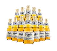 Modelo Especial Mexican Lager 355ml Bottles (12 Pack) - 4.5% ABV - World Beer Gifts for Men and Women, Beers and Lagers Offers, Craft Beer Gift Set, Mens Birthday Gifts for Him for Her