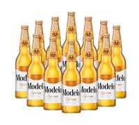 Modelo Especial Mexican Lager 620ml Bottles - 4.5% ABV (12 Pack) | Authentic Imported Beer from Mexico | Premium Golden Lager | Beerhunter Selection