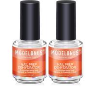 modelones Nail Dehydrator, 15 ml Acid Free Nail Prep Dehydrator for Press Ons/Acrylic Nails/Gel Nail Polish, Primer Bonder (Pack of 2)