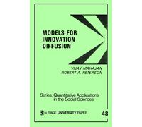 Models for Innovation Diffusion