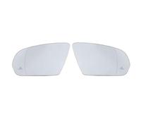Models Mirror Lens For Explorer For 2011-2019 With Blind Spot Heated Function Waterproof Large Vision 1PCS Right Passenger Side Mirror Glass(Left)