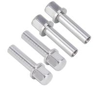 Models Upgrades Parts For Axial For Scx10 1/10 4Pcs Stainless Steel Hex Wheel Hub Drive Adaptor Extension Column Nut RC Crawler(15mm)