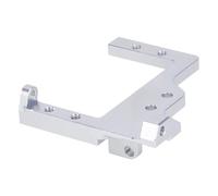 Models Upgrades Parts For Vanquish Vs4-10 For Phoenix F10 F10t 1/10 Aluminum Alloy Servo Mount Bracket RC Crawler Axle DIY Upgrades(Silver)