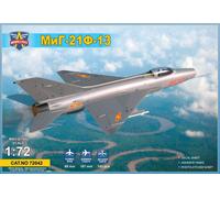 Modelsvit MSVIT72042 1:72 MiG-21F-13 Supersonic Jet Fighter Plane Kit - New