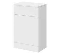 Modena Back to Wall Toilet Unit | Gloss White | MDF | 500mm x 300mm