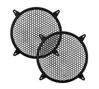 Modengzhe Plastic Speaker Grill Cover,10 Inch Subwoofer Grill Protective for Car Speaker Home Audio,Pack of 2