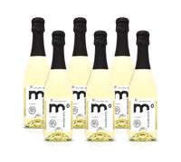 Moderato Alcohol Free Colombard - Cuvée Originale Sparkling Wine (Pack of 6)