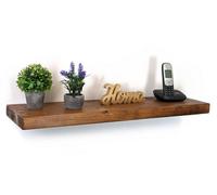 Moderix Wooden Reclaimed Floating Shelf 6" 140mm - Colour Medium Oak - Length 110Cm