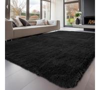 Modern 120x160cm Grey Area Washable Anti-Slip Extra Large Shaggy Soft Carpet Mat(AA)