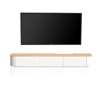 Modern 160CM Floor TV Cabinet Stylish Entertainment Center with Ample Storage for Living Room and Bedroom Contemporary TV Stand Unit for Organized Media Display