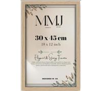 Modern 30x45cm OakPoster Frame | 18x12 Inch Solid Picture Frame for Posters, Photos, Artwork, Wall Display & Home Décor
