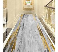 Modern 3D Diamond Runner Rug Non Slip Washable Hallway Carpet 0.6cm,1.2m x | 0.6cm slim washable runner rug featuring 3D diamond block patterns and non slip grip for hallways