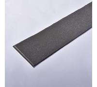 Modern 3D Wall Stickers, PVC Baseboard, Strong Adhesion for Kitchen, Bathroom, and Living Room Decor, 1PC (black grey)