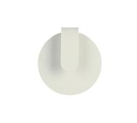 Modern 3W Wall Sconce with Round Geometric Aluminum Shade, Bedside Wall Mounted Reading Light, 6000K Cool White Indoor Wall Lamp for Living Room, Bedroom, Hotel, Hallway Interior Wash Lighting Fi