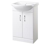 NUIE Floor Standing 550mm Cabinet & Basin 1