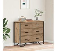 Modern 6 Drawer Chest of Drawers Storage Bedroom Living Room Cabinet Cupboard
