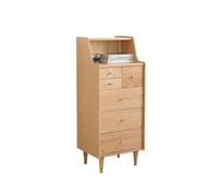 Modern 6-Drawer Chest of Drawers Stylish Wood Dresser for Bedroom Living Room Hallway & Closet - Versatile Storage Solution for Home nization