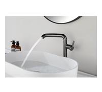 Modern 720° Swivel Basin Tap - Stylish Elephant Nose Sink Mixer with 2x360° Adjustable Arms, Unique Elephant Tail Handle, Durable Brass Faucet for Bathroom
