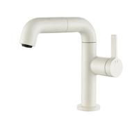 Modern 720° Swivel Faucet - Elephant Nose Design Mixer Tap with Dual 360° Arms & Tail Handle - Upgraded 59A Brass Bathroom Sink Fixture