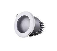 Modern 7W-12W Anti-glare Embedded LED Ceiling Light Indoor IP65 Waterproof Bathroom Toilet Ceiling Downlight, 3000K-6000K Household Commercial High-brightness Spotlights, 2 Packs Fittings