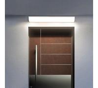 Modern 98W LED Wall Lights - Waterproof IP65 Outdoor Rectangular Lamp for Garden, Villa, Staircase & Mirror - 30CM White Acrylic Long Strip Lighting