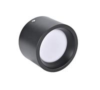 Modern 9W 12W 18W Led Anti-Glare Spotlight, Home Living Room No Hole Round Downlight Indoor Key Ceiling Lamp,No Main Light Corridor Aisle Balcony Entrance Lighting Fixtur-Natural Light 4000k-18W