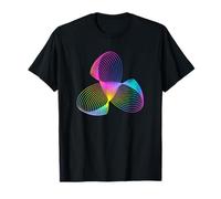 Modern Abstract Art Geometric Geometry Pattern Spirograph T-Shirt