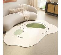 Modern Abstract Irregular Shape Washable Minimalist Rug Soft Area Carpet for Living Room Bedroom and Home DecorStylish Durable Easy to Clean