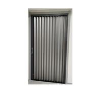 Modern Accordion Room Dividers No Drill Folding Door Accordion Door Hallway Folding Door Complete Hardware Kit & Smooth Gliding, Custom Size for RV/Shower Doorways(67x80in (170x203cm))