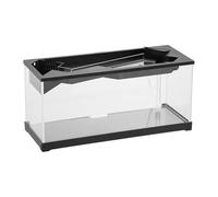 Modern Acrylic Aquarium Set With Oxygenation Pumps Temperature Control Heating Pad LED Design For Compact Living Space Acrylic Desktop Fish Tanks With And LED Light