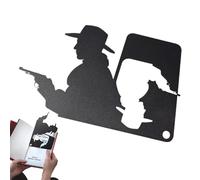 "Modern Acrylic Bookmark - Design Reading Accessory, Original Personalized Bookmark | Transparent Acrylic Bookmark,Practical Gift for Reading Lovers,Birthday Gift