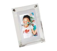 Modern Acrylic Digital Photo Frame USB Rechargeable 4G Storage 5in / 7in / 10in Screen Home Decor Clear Acrylic Electronic Photo Frame with Technology