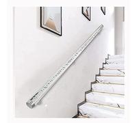 Modern Acrylic il for Interior Stairs Wall Mounted Crystal Staircase Railing Non Slip Clear Bubble Grab Bar for Dance Studios & Villas (150cm/4.9ft)