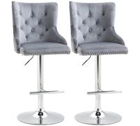 Modern Adjustable Bar Stools Set of 2
