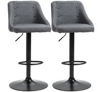 Modern Adjustable Bar Stools Set of 2