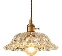 Modern Adjustable ge Glass Table Lamp - Transparent Retro Design for Home Decor Stylish Lighting for Living Room and Bedroom Elegant Illumination