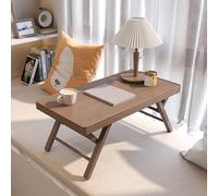 Modern Adjustable Height Low Floor Coffee Table, Wooden Tatami Chabudai Table for Living Room, Dining Room, Tea Tatami Home Decoration, No Installation Required