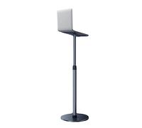 Modern Adjustable Laptop Stand, Aluminum Alloy Side Table, Rotating Desk, Projector Base, Speaker Podium, Height-Adjustable Workstation, Versatile Side Tables