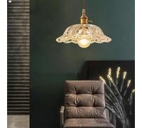 Modern Adjustable Retro Glass Table Lamp - Transparent ge Style Lighting for Home Decor - Elegant Design for Living Room Bedroom Office