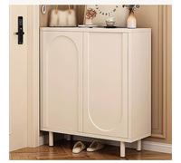 Modern Adjustable Shoe Cabinet - Free Standing nizer for Entryway & Hallway - Stylish Storage Solution with Doors - Dimensions: 80x34x98cm (31x13x38inch)