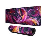 Modern Aesthetic Geometric Mousepad 700x300mm or DIY Personalised Custom Image Print Extended Big Mouse Mat High Precision Tracking Stitched Borders for PC Gaming Laptop