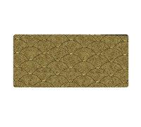 Modern Aesthetic Geometric Mousepad 700x300mm or DIY Personalised Custom Image Print Extended Big Mouse Mat High Precision Tracking Stitched Borders for PC Gaming Laptop