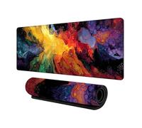 Modern Aesthetic Geometric Mousepad 700x300mm or DIY Personalised Custom Image Print Extended Big Mouse Mat High Precision Tracking Stitched Borders for PC Gaming Laptop