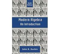 Modern Algebra: An Introduction